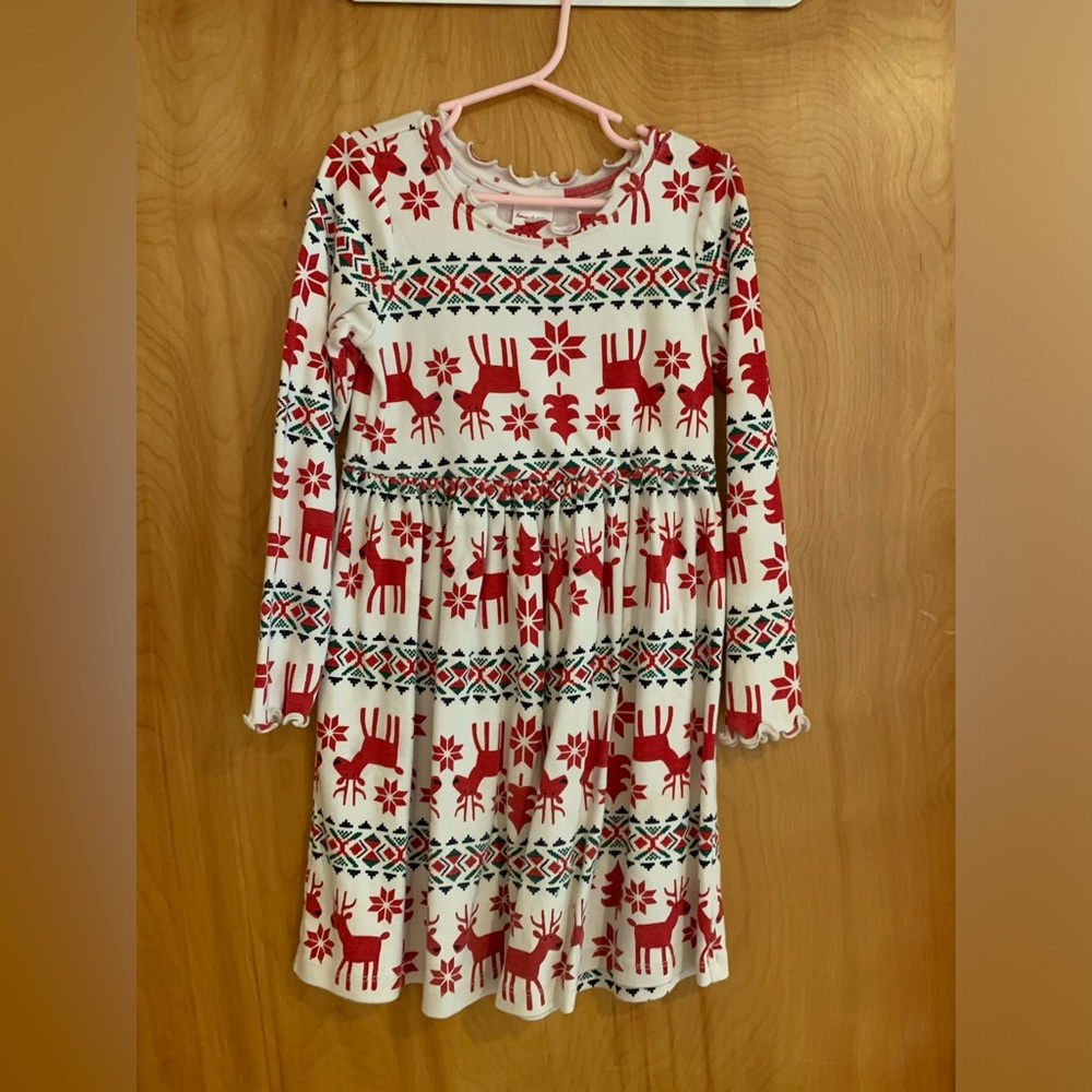 Hanna Andersson holiday dress, size 10
